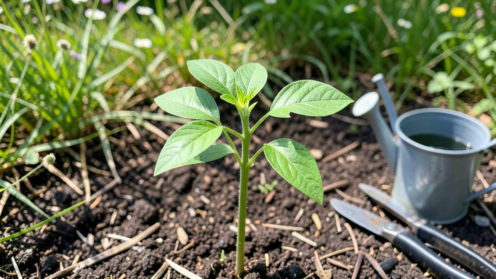 Bush Bean Seedling: Cold-Stressed Roots for Faster, Hardier Plants