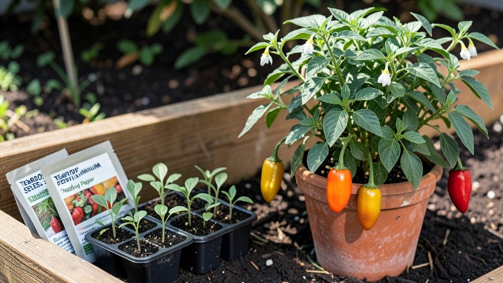 Teardrop Peppers Seeds: Fast-Germinating Heat for Your Garden
